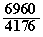 6960/4176
