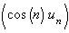 ( cos (n)u_n)